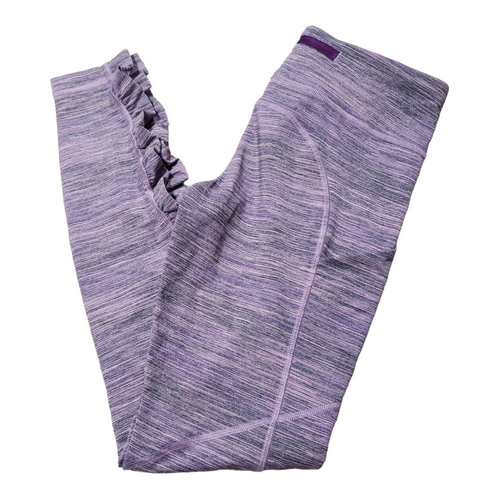 Lululemon Speed Tight IV Women's 8 Space Dye Camo Tender Violet Black Grape